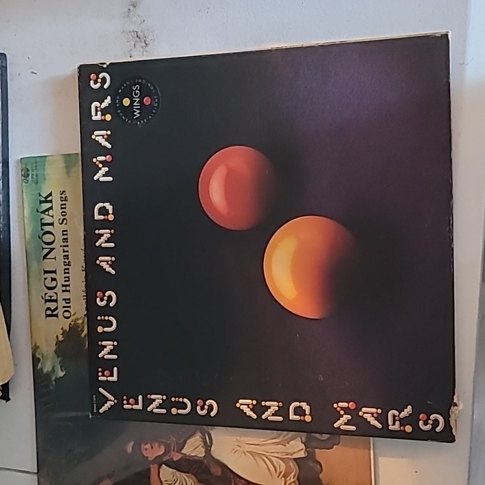 Paul McCartney Venus & Mars Vinyl Record